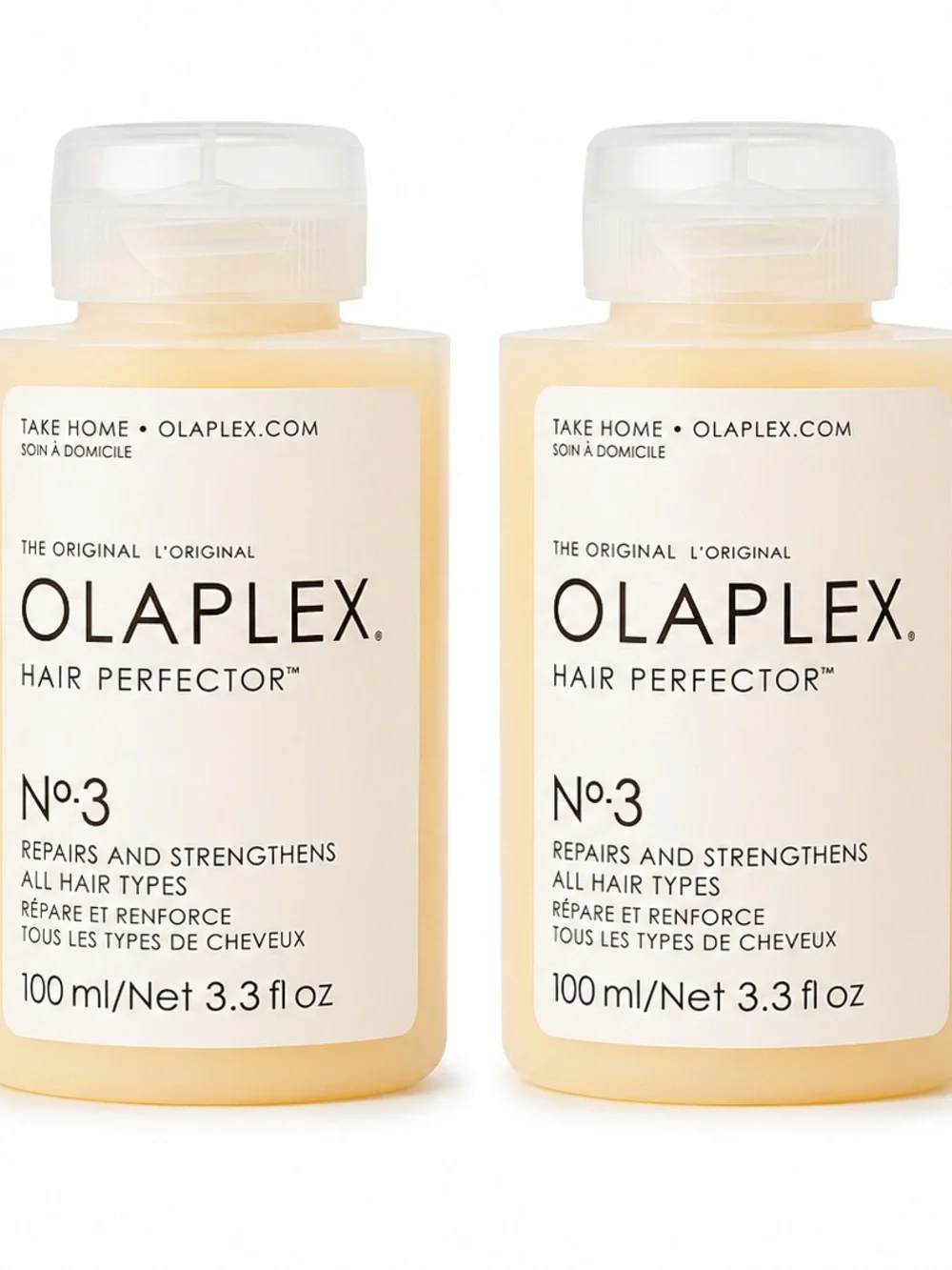2x OLAPLEX No.3 Hair Perfector Repair Treatment 3.3 fl oz 100ml Each